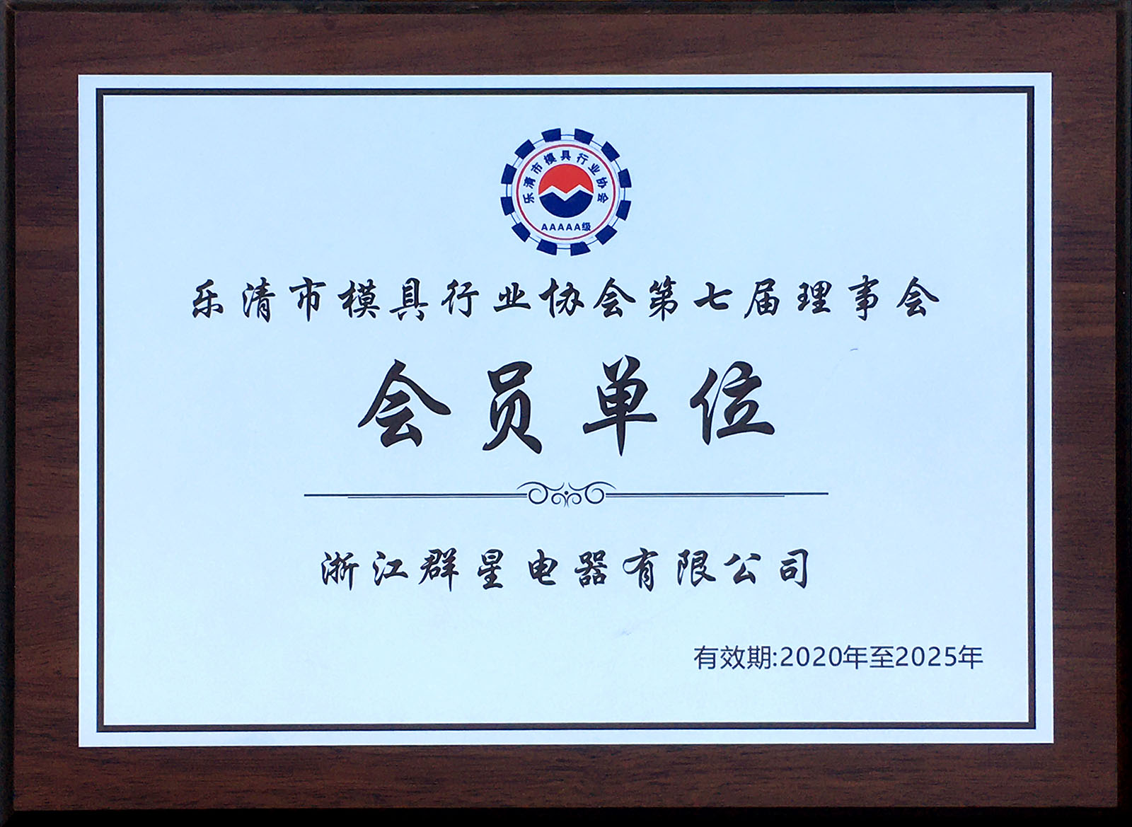 樂清市模具協會第七屆理事會-會員單位